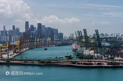 Singapore's Tuas Portus tres berths novas addere ad obstructio inscriptionis