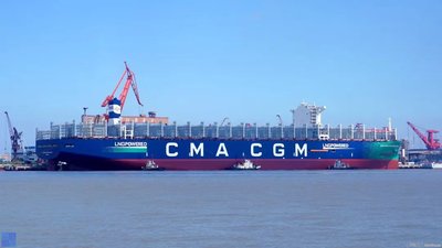 CMA CGM imponit portum obstructio surcharge in Gambia