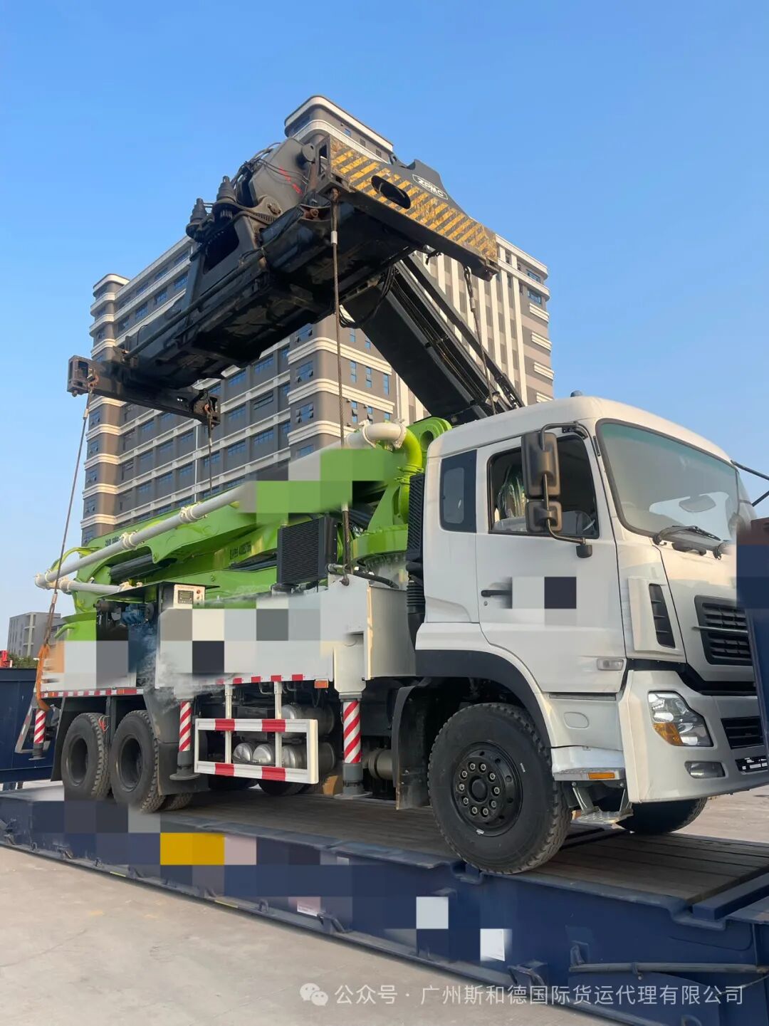 Heavy truck fleet Ro-Ro transport from China to Africa